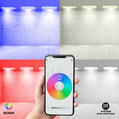 Panel LED WIFI SMART RGB / RGBW + CCT - 60x60 cm - 40W - IP40