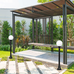 Farola exterior Fumagalli LED "GLOBO MIZAR/G250" 8.5W E27 - CCT