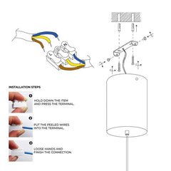 Lampara lineal colgante "ALTI" - 10W