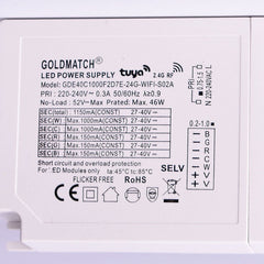 Panel LED WIFI SMART RGB / RGBW + CCT - 60x60 cm - 40W - IP40