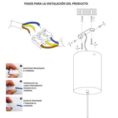 Lampara lineal colgante "ALTI" - 10W