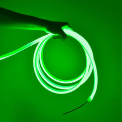 Neón LED flexible RGB 24V DC- 12X12mm - 10 metros - Kit completo - 11W/m - IP67 - Curvatura vertical