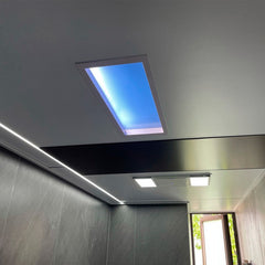 Panel LED "Blue Skylight" efecto cielo - Daylight - 95W - 120x30cm