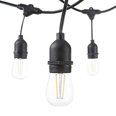 Guirnalda exterior conectable en serie - IP65 - 6,5 metros - 10 x E27