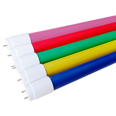 Tubo LED T8 60cm de colores - 9W