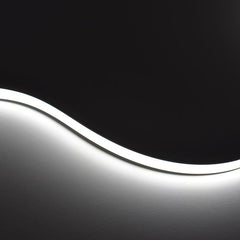 Neón LED flexible 24V DC - 5x11mm - 5 metros - Kit completo - 11W/m - 320ch/m - IP67 - Curvatura vertical