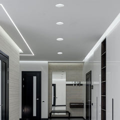 Luz de emergencia LED para empotrar 150lm 2,5W - 3 horas IP20