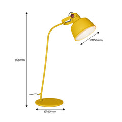 Lámpara de mesa nórdica "KUKKA"