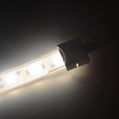Conector tira LED estanco con cable - 2 pines - Tira 10 mm - IP68