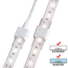 Conector inicio tira LED estanco 10mm - 2 pines - IP68
