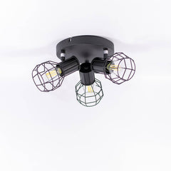 Lámpara de techo orientable jaula "AZOR-3" E14
