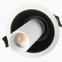 Foco LED empotrable orientable "ALAI" - Zoom - 100mm - 2800K - LED COB - chip Cree - 7W
