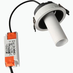 Foco LED empotrable orientable "ALAI" - Zoom - 100mm - 2800K - LED COB - chip Cree - 7W