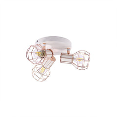Lámpara de techo orientable jaula "AZOR-3" E14