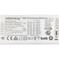 Panel LED empotrable 60X60cm - PUSH regulable - 44W - UGR19 - IP40