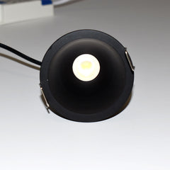 Foco LED empotrable 6W "KOPPA"- Óptica 24º - Corte Ø 65mm - Bajo UGR