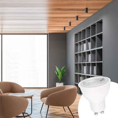 Bombilla LED GU10 - SMD2835 - 7W - Ø50mm - Óptica a 45º