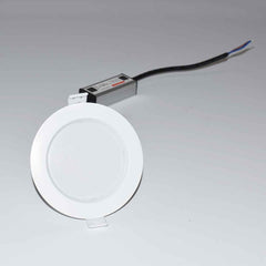 Downlight LED estanco empotrable - IP65 - 8W - Corte Ø 80-95mm