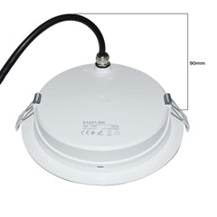 Downlight LED estanco empotrable - IP65 - 15W - Corte Ø 145-160mm