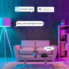 Bombilla inteligente Smart WIFI RGBWW E27 9W