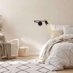 Aplique de pared nórdico extensible "LOGAN" - E27 G45