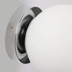 Aplique de pared bola cristal "AVA" - E27 - IP44