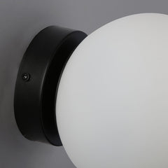 Aplique de pared bola cristal "AVA" - E27 - IP44