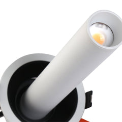 Foco LED empotrable orientable "ALAI" - Zoom - 200mm - 2800K - LED COB - chip Cree - 7W