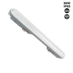 Pantalla estanca LED lineal enlazable 36W - 120cm - IP65