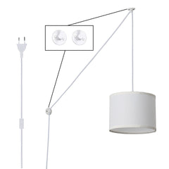 Lámpara colgante decorativa "KIM" - Con cable y enchufe - E27
