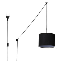 Lámpara colgante decorativa "KIM" - Con cable y enchufe - E27