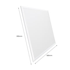 Panel LED slim CCT regulable con mando - 60x60cm - 40W