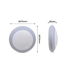 Aplique de pared o techo con sensor FUMAGALLI BERTA E27