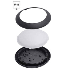 Aplique de pared o techo con sensor FUMAGALLI BERTA E27