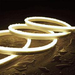 Neón LED flexible 24V DC - 4x10mm - 5 metros - Kit completo - IP67 - 11W/m - Curvatura lateral