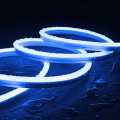Neón LED flexible 24V DC - 4x10mm - 5 metros - Kit completo - IP67 - 11W/m - Curvatura lateral