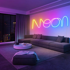 Neón LED Flexible RGB - 24V/DC 4x10mm - 5 metros - Kit completo - IP67 - 20W/m - Curvatura lateral