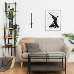 Aplique de pared minimalista lineal "MARKEL" 10W - Blanco Cálido