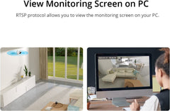 Cámara de seguridad SONOFF CAM Slim Smart - WIFI - 1080P - FHD - Alarma - Sensor de movimiento