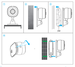 Cámara de seguridad SONOFF CAM Slim Smart - WIFI - 1080P - FHD - Alarma - Sensor de movimiento