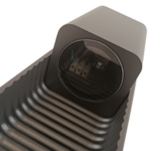Aplique de pared exterior en aluminio "WINNIE" - IP44 - GU10
