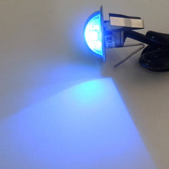 Kit 6 focos LED empotrables balizas para escalera 0,4W 12V-DC IP67