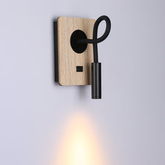 Aplique de pared flexible para lectura con puerto USB "LONDON USB" - Chip CREE - 3W