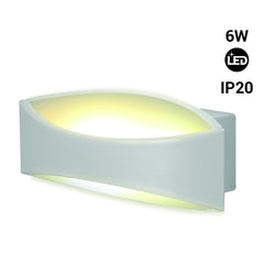 Aplique de pared LED bidireccional - IP20 - 3000K - 6W