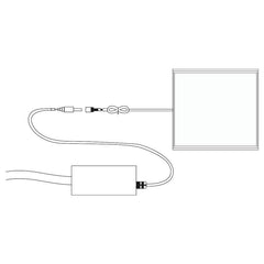 Pack de 2 paneles LED slim 60X60 cm - Driver Philips - 44W - UGR19 - IP40