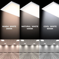 Pack de 8 paneles LED slim 60X60 cm - Driver Philips - 44W - UGR19 - IP40