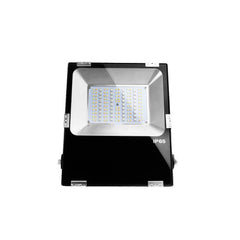 Foco proyector LED RGB+CCT 50W 4200lm - control por RF y WiFi - IP65 FUTT02