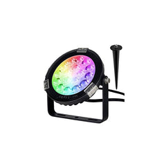 Foco proyector LED 9W RGB+CCT control por RF/WiFi - IP65
