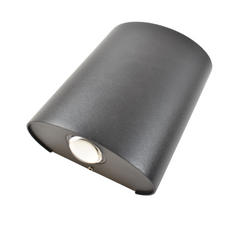 Aplique de pared exterior moderno LED bidireccional "Asas" - 6W - IP54