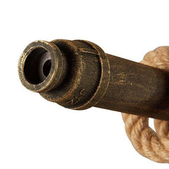 Lámpara colgante de tubería "ROPE" con 6 cuerdas
